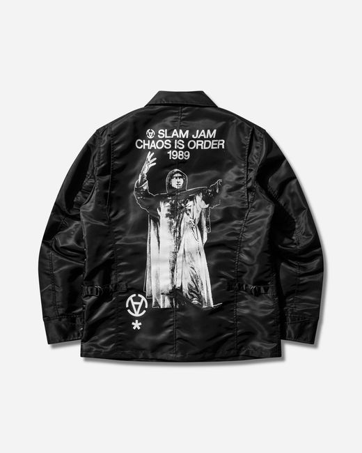 Junya Watanabe Black Slam Jam Savonarola Ascetic Jacket for men