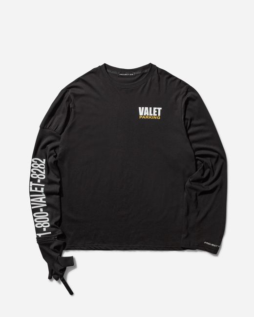 ★送料・関税込★Project G/R★lic Logo Long Sleeve★Black PROJECT G/R Men S Glove Longsleeve T-shirt Black for Men | Lyst