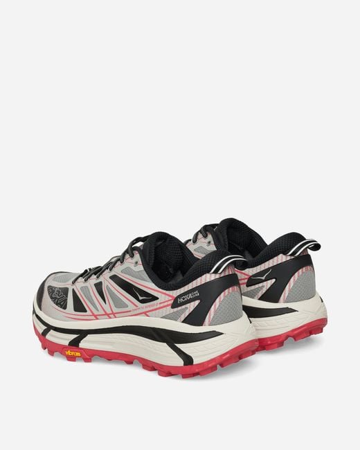 Hoka One One White Mafate Speed 2 Sneakers Galactic Ruby for men
