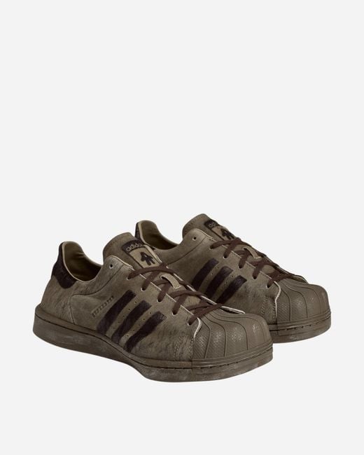 Adidas Brown S Avavav Superstar Sneakers Dark