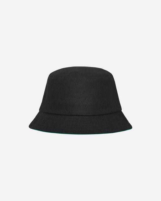 Mister Green Black Trifecta Bucket Hat for men