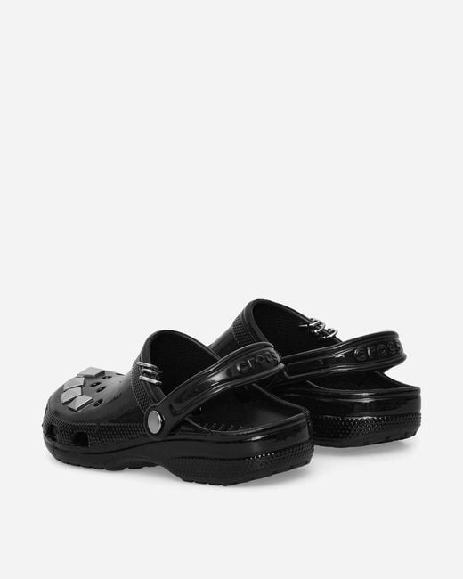 CROCSTM Black S Classic Studded Clogs