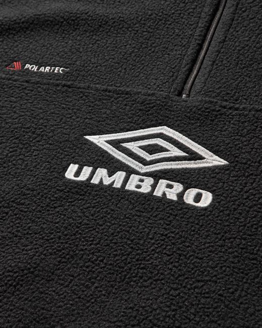 Umbro Black S Fazi Gloved Polartec Fleece Dark for men