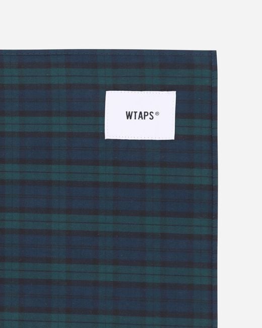 (w)taps Blue Bandaria Bandana for men