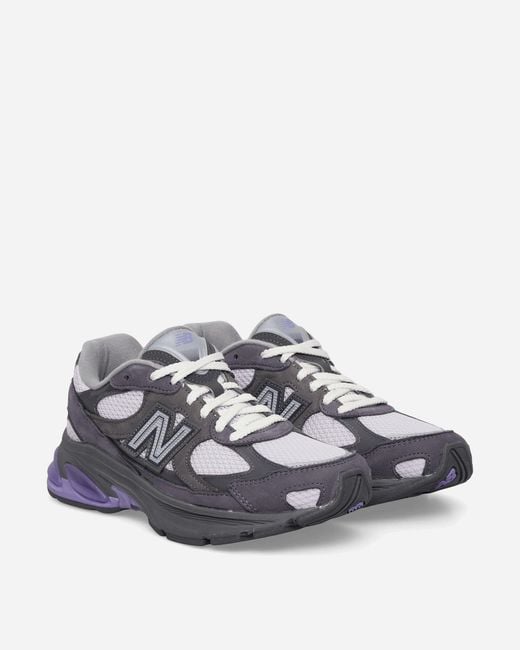 New Balance Blue Abzorb 2010 Sneakers Nepture Grey / Violet Crush / Taro for men