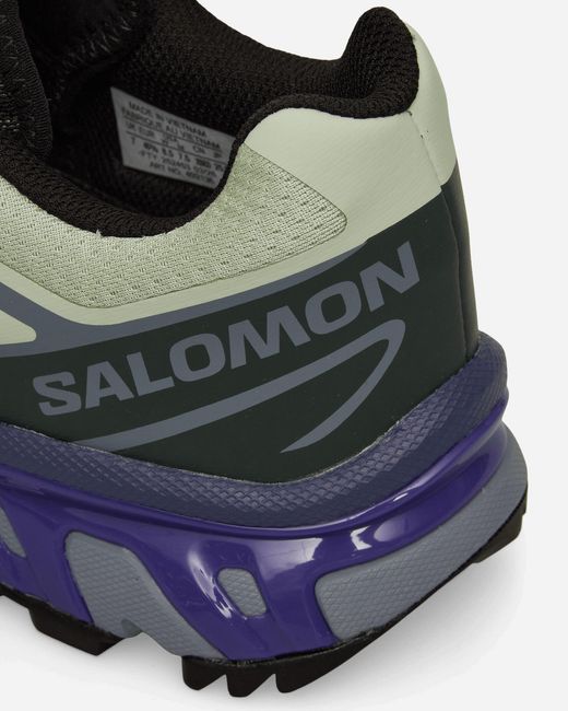 Salomon Green Xt-6 Sneakers Sea Foam / Urban Chic / Deep for men