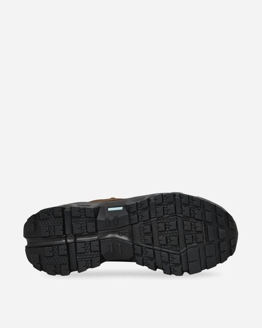 On Shoes Brown Cloudrock Low Wp Sneakers Earth for men