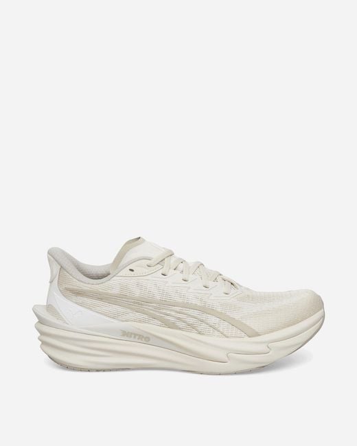 PUMA White Deviate Nitro 4 Sneakers Alpine Snow / Warm for men