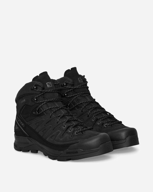 Salomon Black X-Alp Mid Ltr Gore-Tex Boots / Asphalt for men