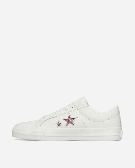 Converse White Turnstile One Star Pro Sneakers for men