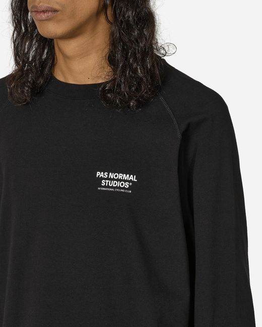Pas Normal Studios Black Off-race Pns Longsleeve T-shirt for men