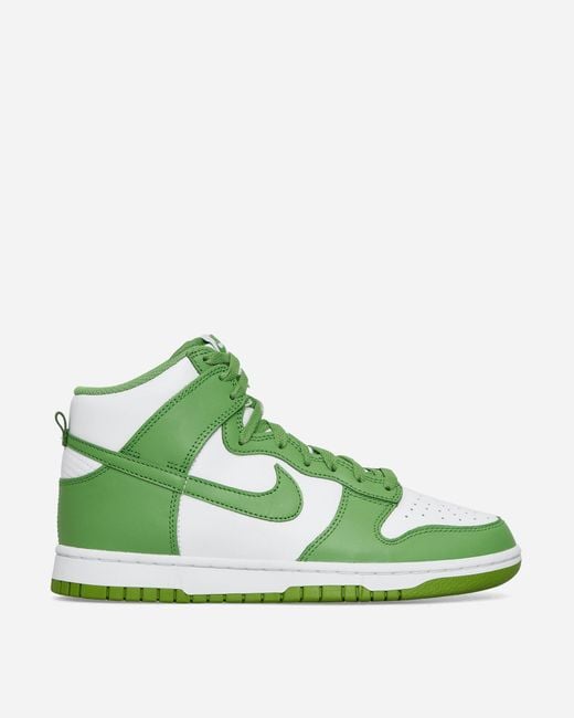 Nike Green Dunk High Retro Sneakers / Chlorophyll for men