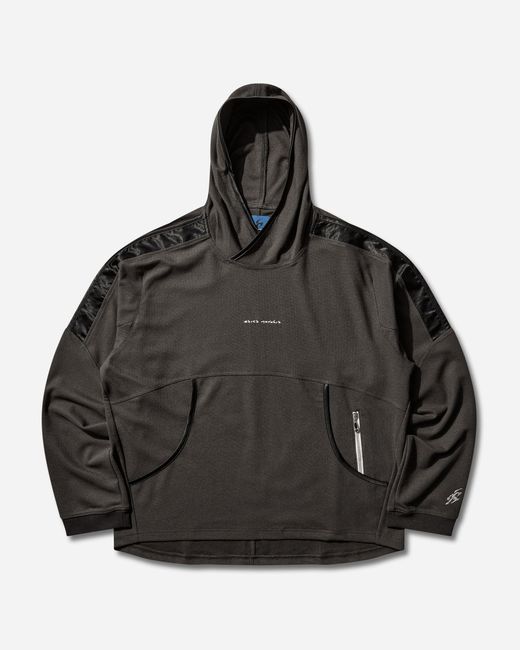 Asics Black Novalis Marjoram Hoodie for men