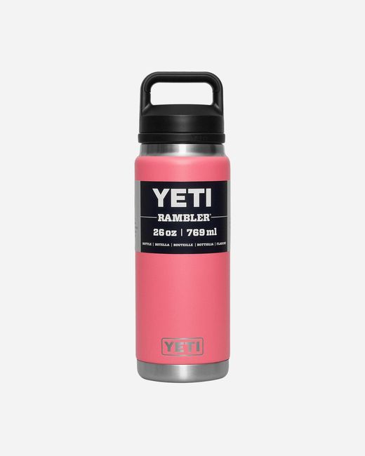 Yeti Red Rambler Chug Cap Bottle Tropical for men