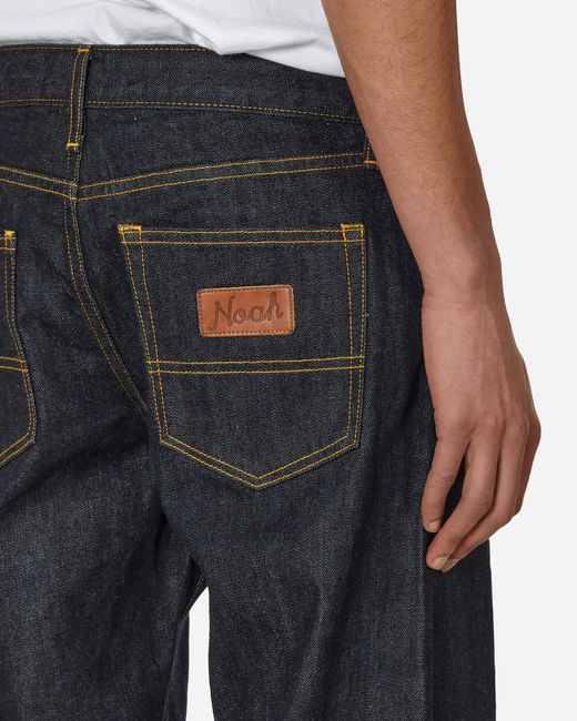 Noah NYC Blue 5-Pocket Denim Pants for men