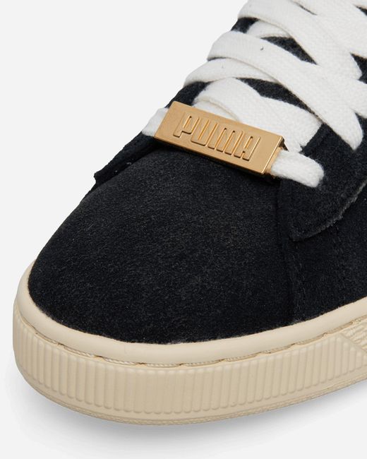 PUMA Black A$ap Rocky Suede 94 Sneakers / White for men