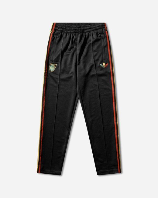 Adidas Black Men S Jamaica X Bob Marley Track Pants for men