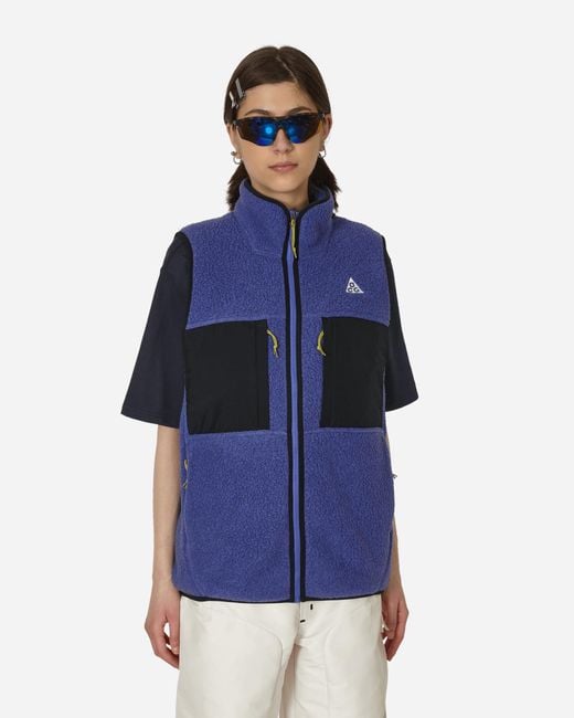 Nike Blue Acg Arctic Wolf Vest Persian