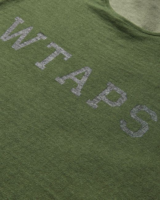 WTAPS Men S Muddy Tank Top Olive Drab in Green for Men | Lyst