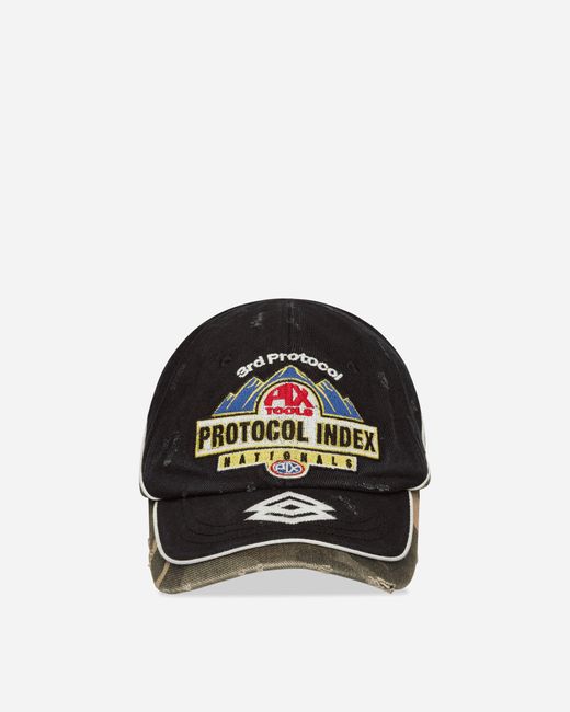 Protocol Index Black Racing Cap for men
