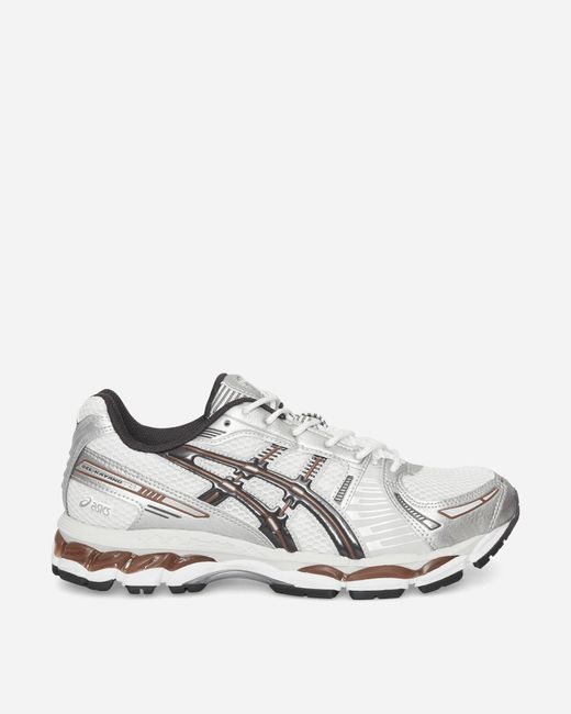 Asics White Gel-Kayano 12.1 Sneakers Graphite for men