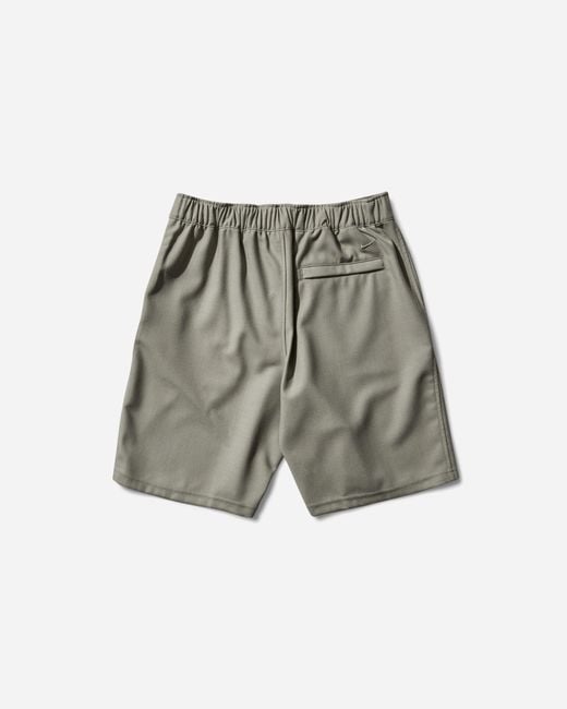 Nike Gray Men S Wool Classic Woven Shorts Light Army for men