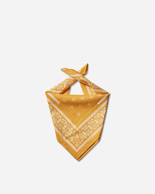 Neighborhood Metallic Cross Pattern Bandana for men