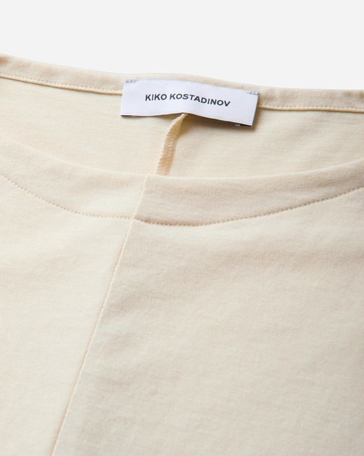 Kiko Kostadinov Natural Men S Tomelilla Top Ivory for men