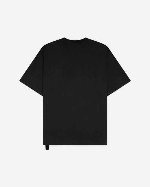 Oamc Peacemaker Black Men S Carabinier Print Loose Fit T-shirt for men