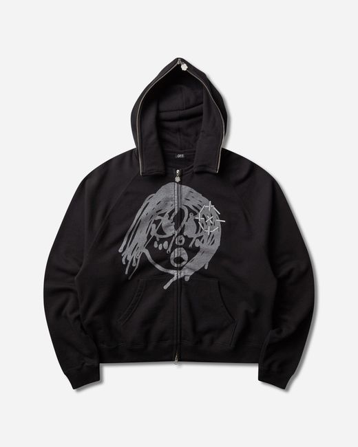 Chio Black S Reflective Finesse Pup Full Zip After Hoodie for men