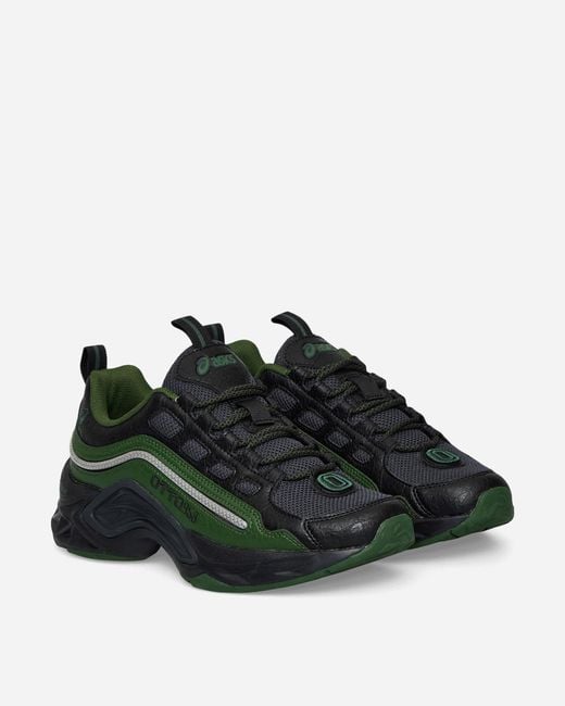 Asics Green Otto958 Protoblast-Cmlviii Sneakers Graphite Forest for men