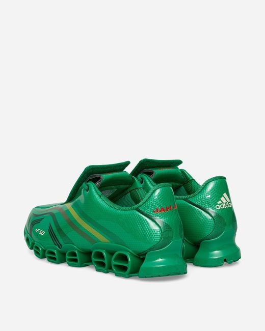 Adidas Green Jah Jah Studio F50 Tunit Mega Sneakers Core for men