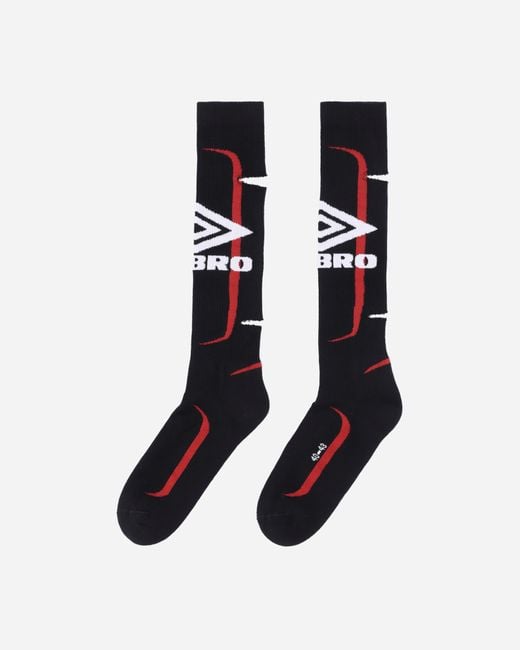 Umbro White Logo Socks for men