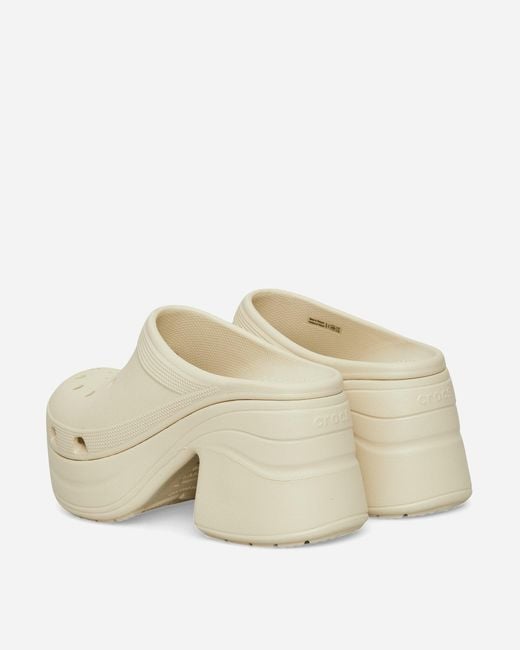 CROCSTM White Siren Clogs Bone