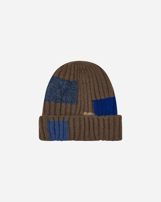 Kapital Blue 5g Wool Tugihagi Knit Cap for men