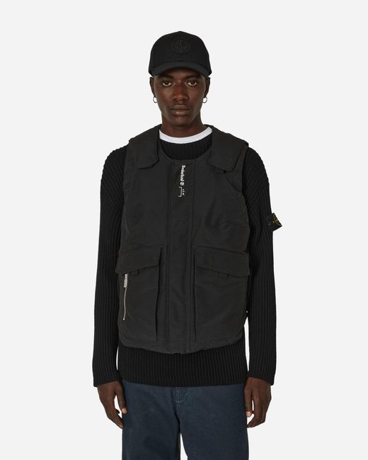 Timberland A-cold-wall* Padded Gilet in Black for Men | Lyst