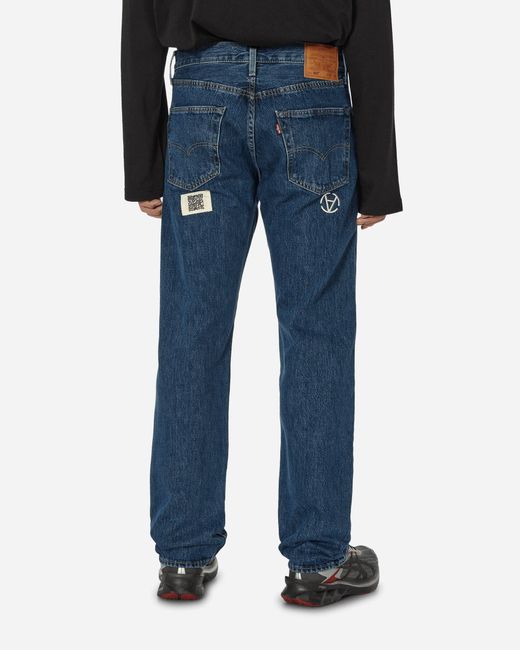 Levi's Blue Slam Jam 501® 150th Anniversary Jeans Stone Washed for men