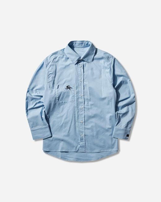 PROTOTYPES Blue Classic Shirt Light for men