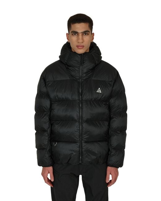 Nike Synthetic Therma-fit Adv Acg Lunar Lake Jacket in Black/Black ...