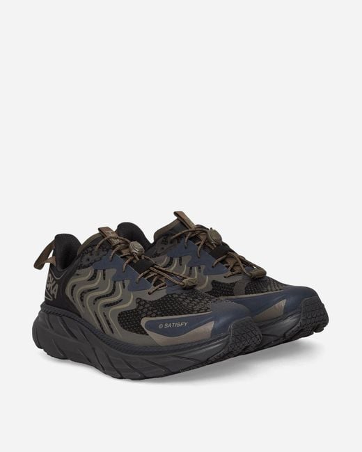 Hoka One One Satisfy Running Clifton Ls Sneakers Forged Iron in