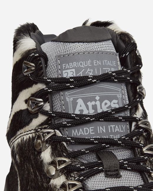 Roa Black Aries Andreas Boots Zebra