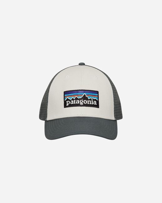 Patagonia Blue P-6 Logo Lopro Trucker Hat / Nouveau for men