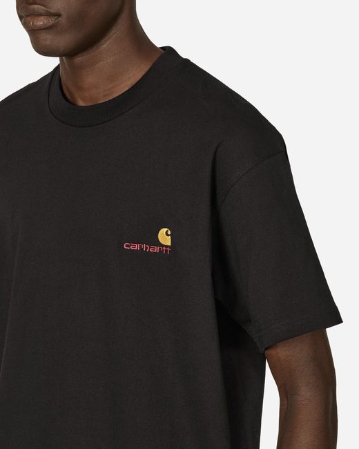 Carhartt Black American Script T-Shirt for men