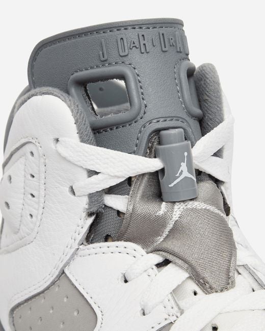 Nike White Air Jordan 6 Retro (gs)