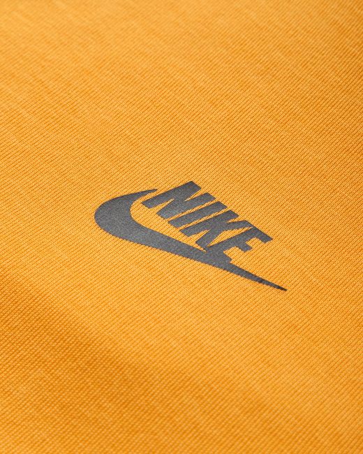 Nike Orange Tech Fleece Joggers Sundial for men