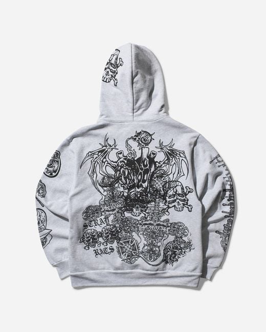Stussy samurai rat hoodie sale