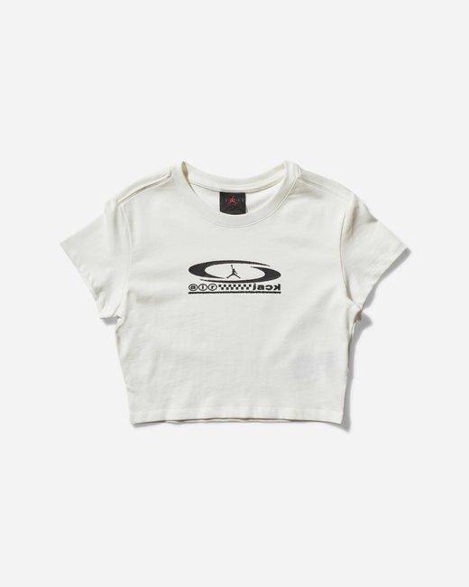 Nike White S Travis Scott Slim T-Shirt Sail