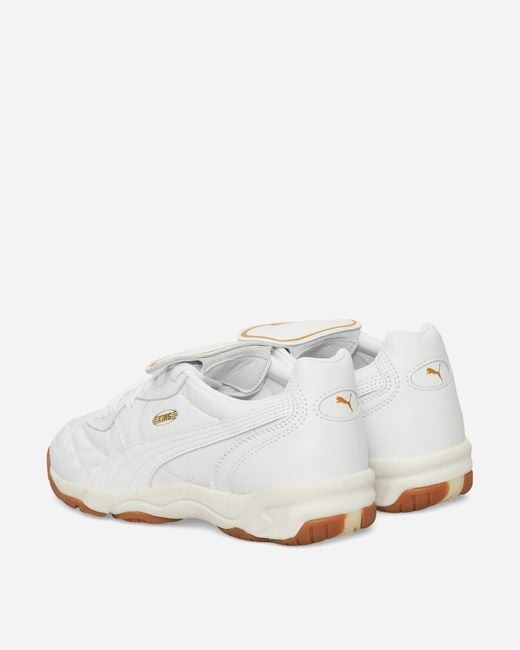 PUMA King Indoor Sneakers White / Frosted Ivory for men