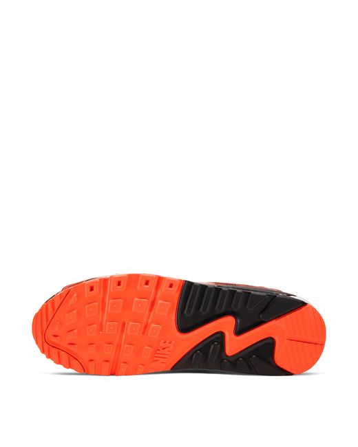 Nike Suede Air Max 90 Sp Sneakers Total Orange/black 37.5 for Men ...