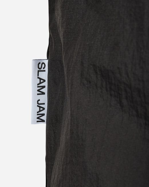 SLAM JAM Black Packable Windbreaker for men